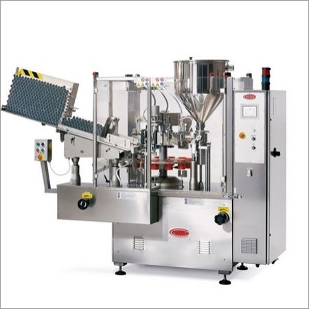 Rotary Type Tube Filling and Sealing Machine