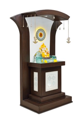 Morden Wooden Mandir