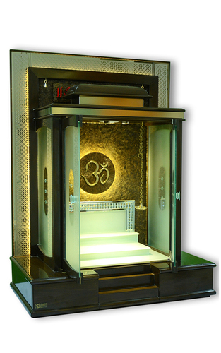 Handcrafted Wooden Temple