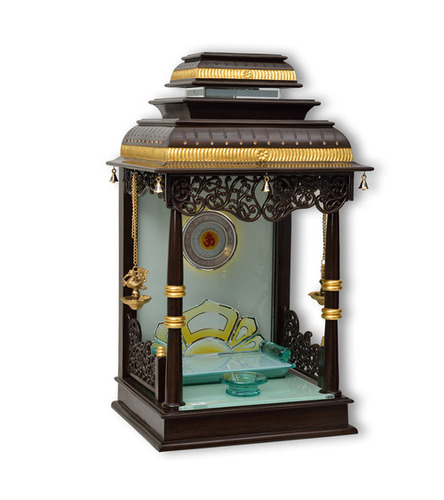 Brown Gold Leafing Temple