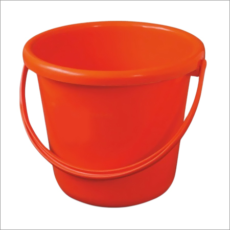 Red Plastic Bucket