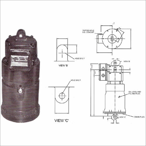 Electro Hydraulic Thruster Diagram