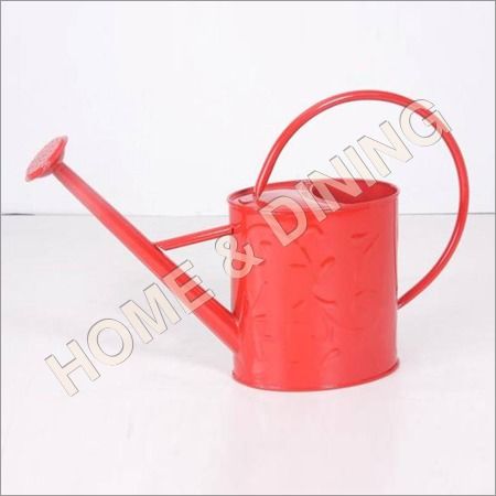 Red Paint Watering Can