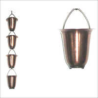 Rain Chain Plan Copper Antique Garden Item