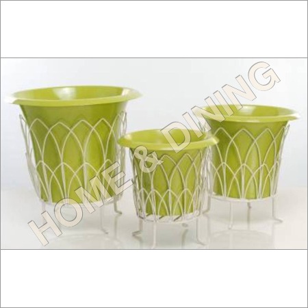Lemon Green Color Garden Planter