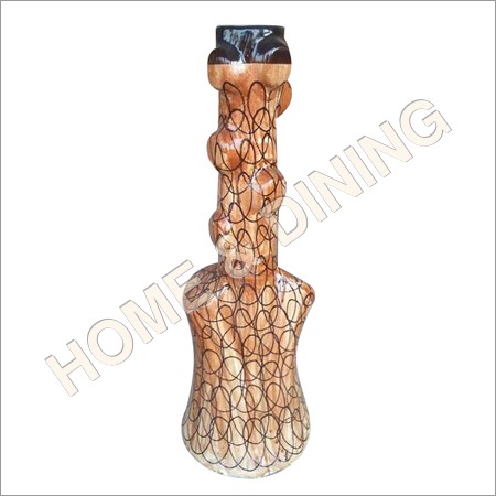 20 Inch Ceramic Vase Swirl Design