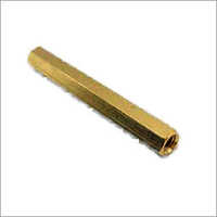 Golden Brass Pillar Nut