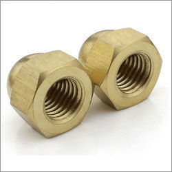 Golden Brass Hex Nut