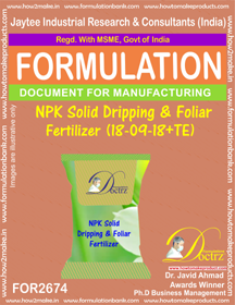 Micro Nutrients & Fertilizer Formulations