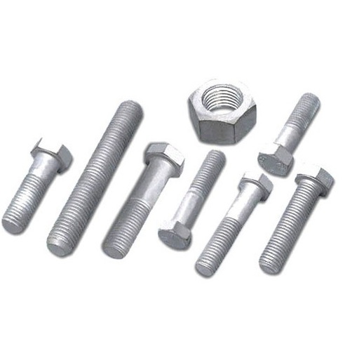 Hot Dip Galvanized Fasteners for Solar Power Plants - Carbon Steel, Dia Range: M6 to M100 / 1/4" to 4", Length: 20mm to 600mm | Corrosion Resistance, Industrial Grade