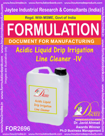 E Books Acidic Liquid Drip Irrigation Line Cleaner A   Iv