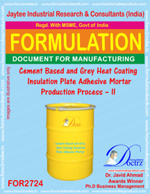 E Books Cement Based & Grey Heat Coating Insulation Plate Adhesive Mortor
