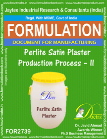 E Books Perlite Satin Plaster Production Process A Ii
