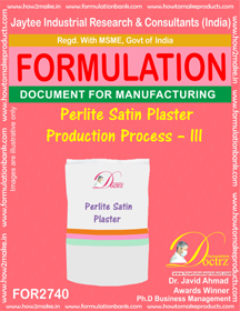 Construction Chemical Production Formulations