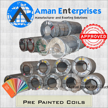 Pre Painted Coils Coil Thickness: 0.4 Millimeter (Mm)