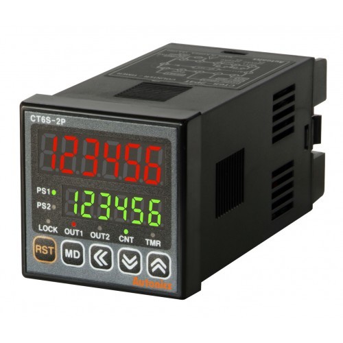 Autonics Counter/Timer Ct6S-2P4 Dimension(L*W*H): 48X48 Millimeter (Mm)