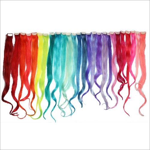 Colored Human Hair