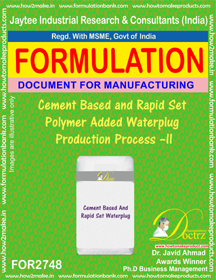 E Books Cement Based & Rapid Set Polymer Added Waterplug Production Processa  Ii