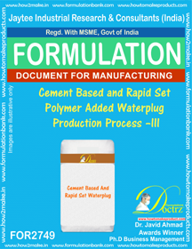 E Books Cement Based & Rapid Set Polymer Added Waterplug Production Processa Iii