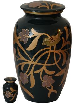 Bird Leaf Classic Urn