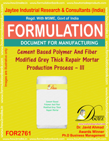 E Books Cement Based Polymer & Fiber Modified Grey Thick Repair Mortar A Ii