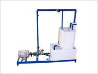 Reciprocating Pump Test Rig - Capacity: 200 Kg/hr
