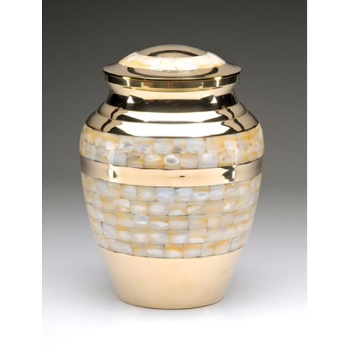 Brass M.O.P Cremation Urn