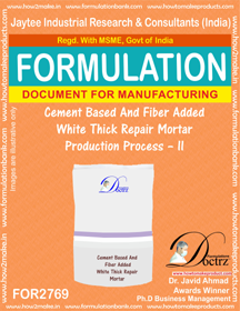 E Books Cement Based & Fiber Added White Thick Repair Mortar-Ii