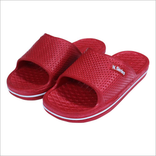 Red PVC Slipper