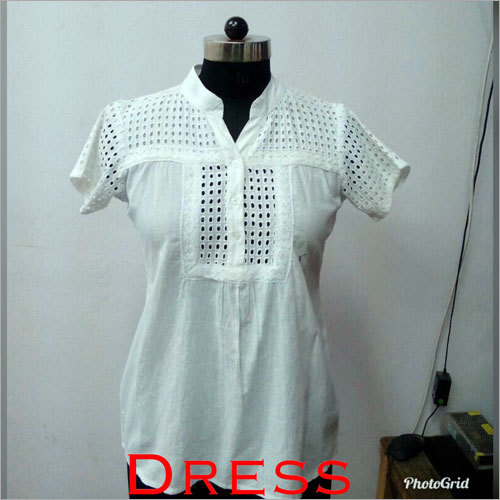 Ladies Chinese Collar Top