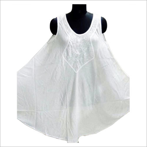 Ladies Sleeveless White top