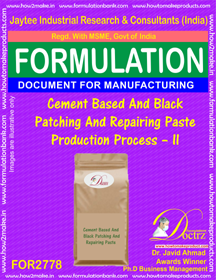 E Books Cement Based And Black Patching And Repairing Paste-Ii