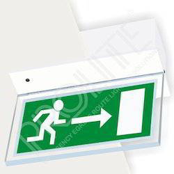 Recessed Mounted Sleek Exit Light Application: For Safe Evacuation