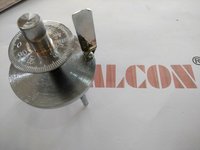 Spherometer Double Disc - Brass Material, 100 Inch Size, Silver Color - 230 Volt Voltage, Key Topics Feature