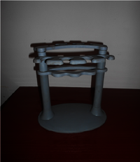 Micro pipette stand round