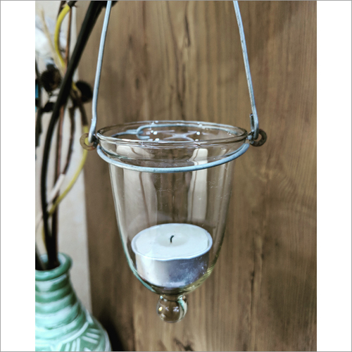Hanging Glass Votive Candle Holder