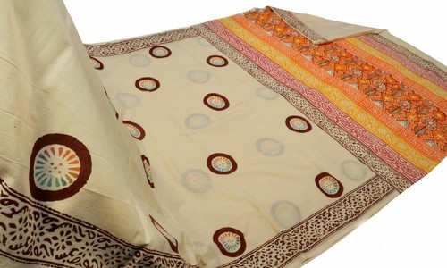 Multicolor Chanderi Silk Sarees
