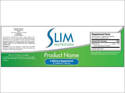 Product Printed Labels