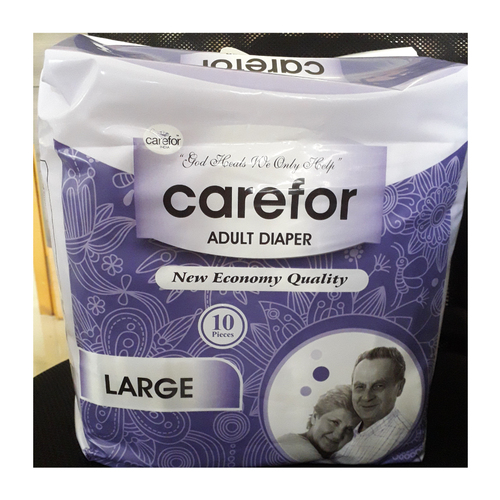Waterproof Disposable Unisex Adult Diaper - Size: Large