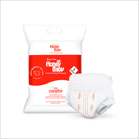 Honey Baby Red Pouch Baby Pant
