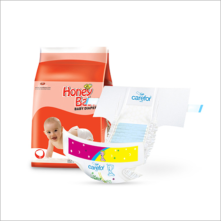 Infant Baby Diaper - Medium Size, Fits Weight 5-11kg | Disposable Design, Ideal for Up to 1 Year Olds, White Color