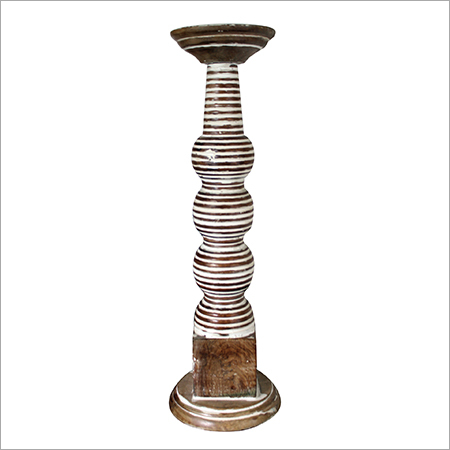Wood Wooden Candle Stands