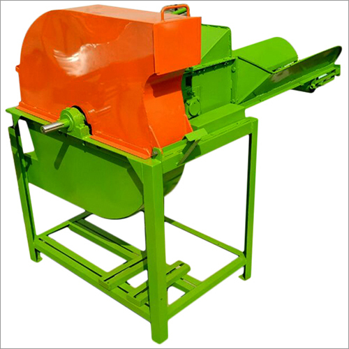 Double Mouth V- Belt With Gear Motor Operated Chaff Cutter