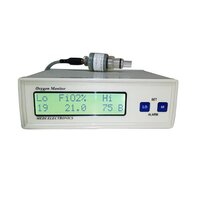 Oxygen Monitor - Fast Response, Auto Calibration, Mains Operated, 10 Hours Battery Backup, Large Lcd Display
