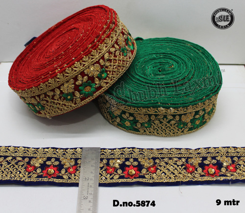 Valvet Embroidery Lace Surat Gujarat