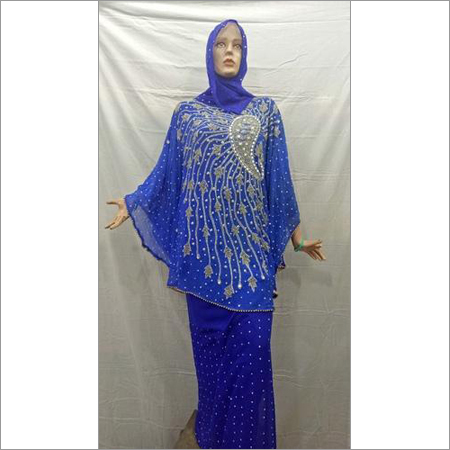 Ladies Stylish Kaftan - Quality Fabric, Customized Size | Elegant Patterns, Colorfastness, Smooth Texture, All-Season Wear