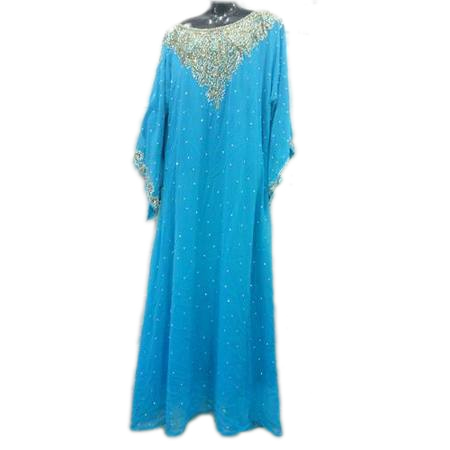 Any Ladies Blue Kaftan