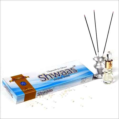 Incense Sticks - Bamboo Stick 8x0.3 Inches Black | Smooth Solid Form Floral Aroma Indian Style Round Shape