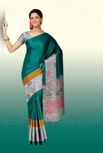 Green Silk Sarees - 523