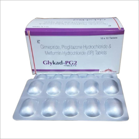 Glimepiride, Metformin and Pioglitazone Tablet